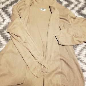 Old Navy Women's Plus Size Cream Cardigan